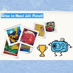 Knipsclub - Aktion im Monat Juli: Platsch!