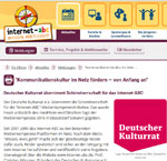 Screenshot www.internet-abc.de Screenshot www.internet-abc.de
