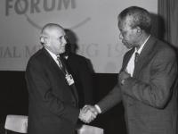 Frederik de Klerk und Nelson Mandela