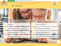 Startseite des Lernmoduls "Soziale Netzwerke – Facebook und Co." Startseite des Lernmoduls "Soziale Netzwerke – Facebook und Co."