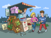 Interaktives Tafelbild: Markt und Wirtschaft Interaktives Tafelbild: Markt und Wirtschaft