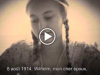 Brief an die Front: Wilhelm, mein geliebter Gatte Video mit einer schreibenden jungen Frau