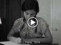 Brief an die Front: Mathilde écrit à son père (Mit Untertiteln) Video mit einer schreibenden jungen Frau