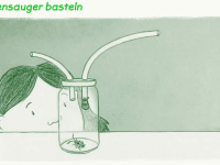 Forschertipps Insektensauger Bastelanleitung