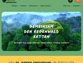 Bildschirmfoto Abenteuer Regenwald