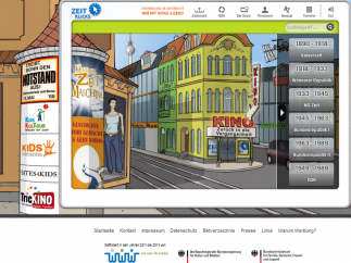 Screenshot von Zeitklicks.de Screenshot von Zeitklicks.de
